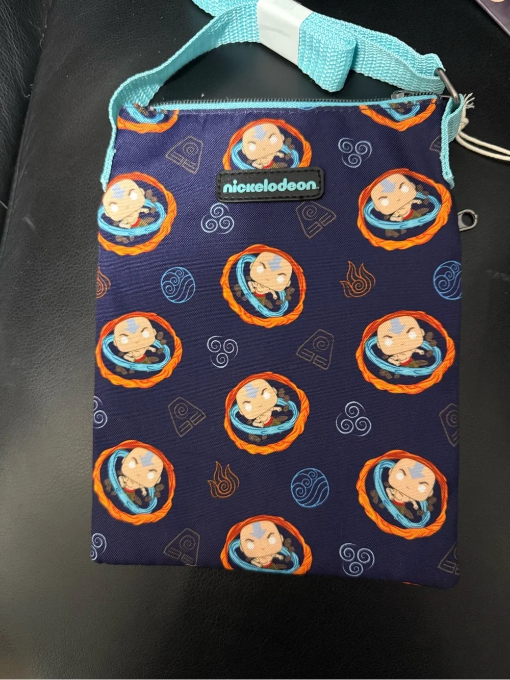 Funko Avatar Navy Blue and Turquoise Crossbody Bag